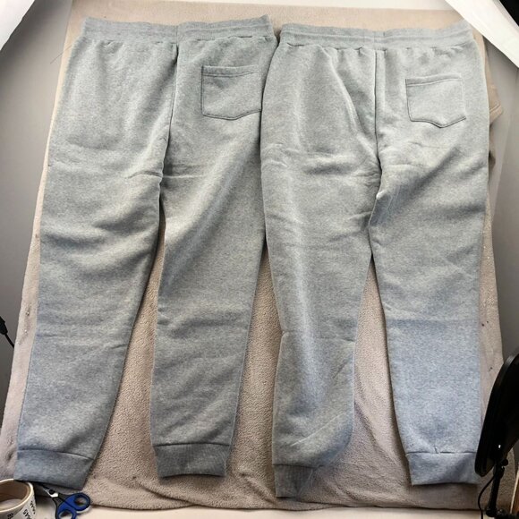 2 Pure Champ Mens Jogger Pants Size 3XL Lot Of 2 Gray Sweatpants Skinny Pull On - Picture 13 of 13